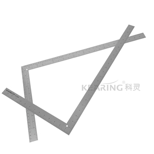 Mặc thiết kế thời trang 24 "kim loại vuông L Shape may Cai Trị # 5124a - Product Image 3