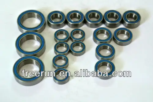 High Performance TRAXXAS HAWK 2 steel bearing kits with different rubber seal color