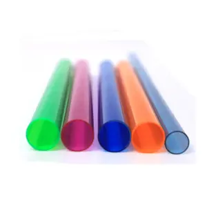 Colorful Pp Profile Acrylic Rod Tube Extrusion Plastic Pipe