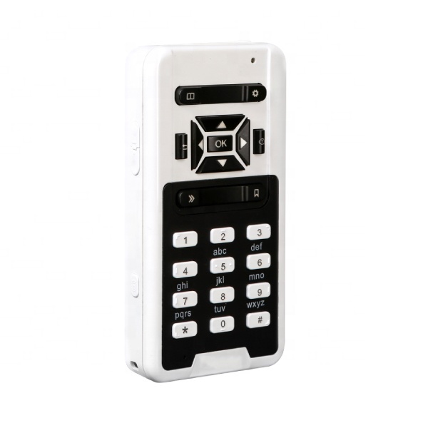 T6 Daisy Player DAISY-Audio Book Reader TTS for Blindness, Impaired Vision, and Dyslexia
