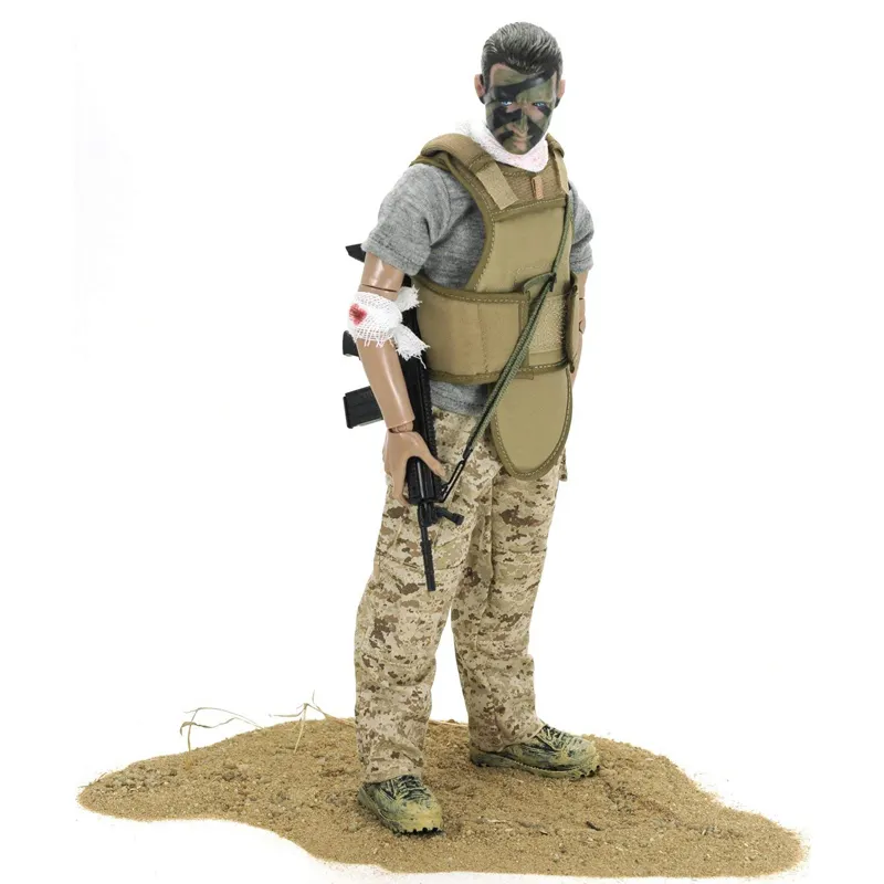 12 "Cm 1/6 Soldaat Figuur Realistische Militaire Action Figure Met 20 Jaar Fabrikant