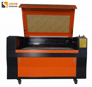 Macchina da taglio laser per legname Shandong Honzhan 1300*900mm con tubo laser co2 da 130W Reci W6 in vendita