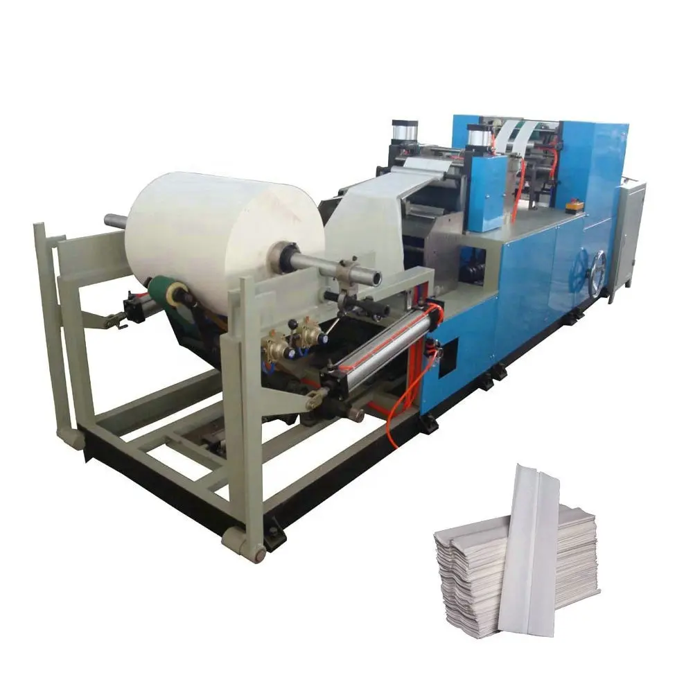 C vouw handdoek tissue papier interfold making machine