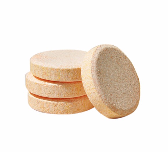 100 tablettes d'électrolyte pour faire de l'énergie solaire, avec de la vitamine C effervescente