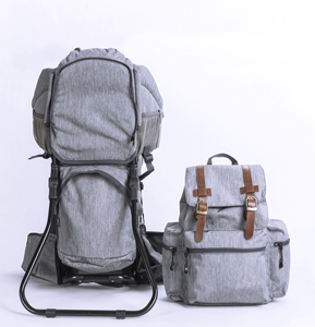 <span class=keywords><strong>Mochila</strong></span> Portabebés Ergonómica y Segura con Marco de Aluminio y Nailon, Ideal para Senderismo con Niños Pequeños - Product Image 5