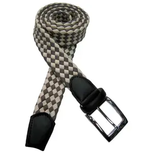 waxed cotton rope woven belt
