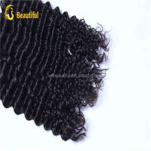 100 por ciento Remy que teje enredo del pelo humano libre, Malasia onda profunda hermosa pelo para las mujeres - Product Image 5