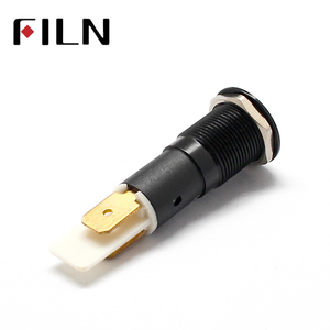 ไฟสัญญาณ LED 12V สำหรับรถยนต์ เรือ  ขนาด 12 มม. ผลิตจากโลหะผสมสังกะสี กันน้ำ พร้อมสัญลักษณ์ ใช้สำหรับติดตั้งบนแผงหน้าปัด - Product Image 3