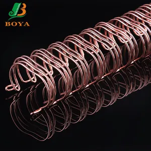 Bán Hot Tốt Truyền Thống Ràng Buộc Tập Tin Fastener Vật Liệu Ràng Buộc Cuốn Sách Đôi Dây Vòng