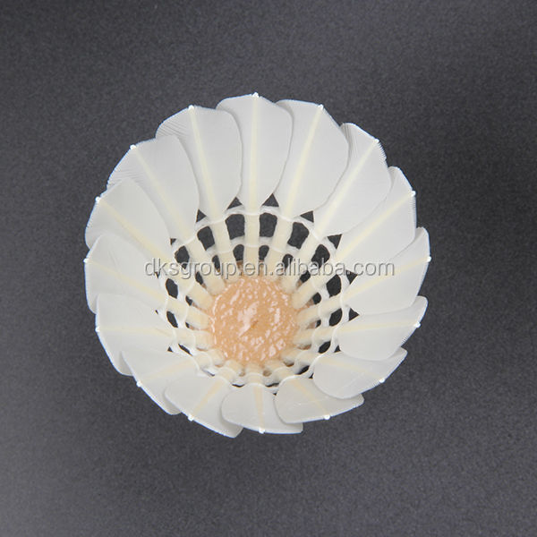 Дешевый бадминтон с гусиными перьями для профессиональных тренировок