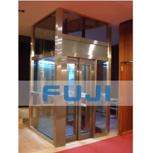Glass Elevator FUJI Small Home Elevator Glass Lift Equipment