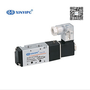 4v110-06 Ningbo XINYIPC Ventas al Por Mayor <span class=keywords><strong>5</strong></span> Vías <span class=keywords><strong>2</strong></span> <span class=keywords><strong>Posiciones</strong></span> Pneumaitc Válvula <span class=keywords><strong>Solenoide</strong></span> - Product Image 1