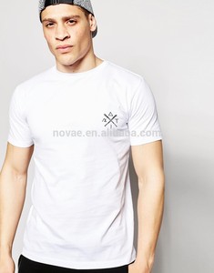 Hommes manches courtes retour imprimer évacuation de l'humidité blanc t-shirt - Product Image 4