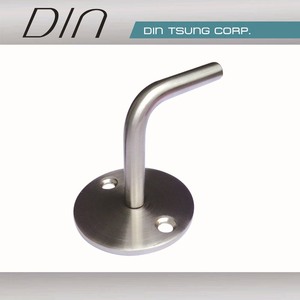 Stainless Steel Wall-Mounted Tube Handrail <b>Bracket</b> for Stair Railings Minimalist Design Rust Resistant - Product Image 4