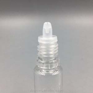 Botella de plástico transparente para <span class=keywords><strong>gotas</strong></span> de Ojos de mascotas, contenedor de gotero oftalmológico con tapa a prueba de manipulaciones, 10ml - Product Image 3