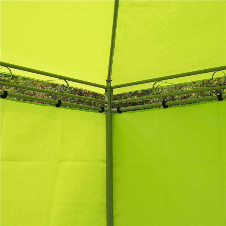 Commercial Pas Cher Toit Métallique Rétractable Auvent En Polycarbonate Polyester Gazebo