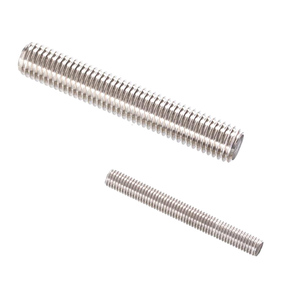 M8 M10 Hastes roscadas de aço inoxidável Din975 Fastener Full Thread <span class=keywords><strong>M16</strong></span> M24 Vários tamanhos Hastes roscadas de aço inoxidável