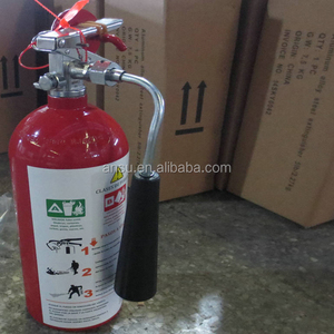 Estintore CO2 in Lega di Alluminio ANSU AA6061, 20lb 9kg Stile USA/Messico, 5lb 10lb 15lb Classe <span class=keywords><strong>B</strong></span> ed E, -30~+60 - Product Image 5