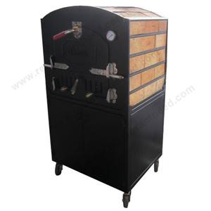 Bakery Equipment Commercial Middle <span class=keywords><strong>2</strong></span>-Layer Wood Fired Pizza Oven For Sale - Product Image 5