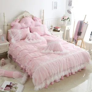 Hot sell lace bedding set Brand new duvet covers bed sets bedding set CRX11c