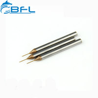 Herramientas de corte de fresado CNC BFL, fresa de acero de cuello largo, cortador de carpintería
