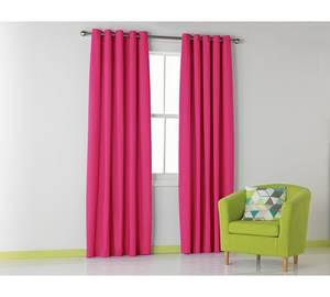 遮光窗帘-168 x 229厘米-紫红色 - Product Image 2