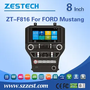 pantalla táctil reproductor de DVD del coche para FORD Mustang soporte 3G de audio TDT MP4 función HDMI DVD GPS