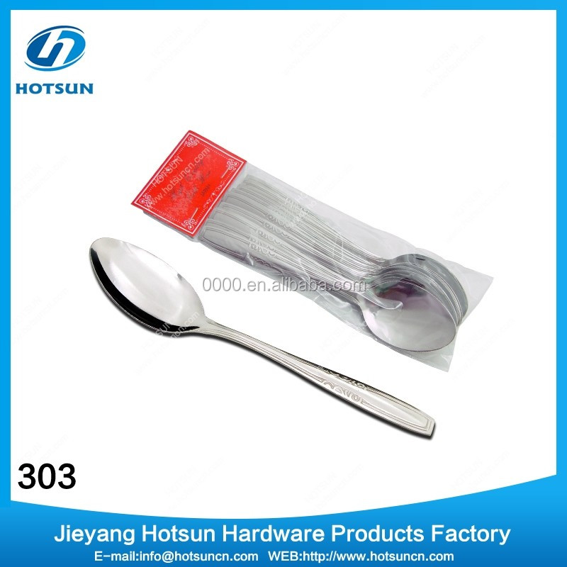 303 Spoon 15g 16g 17g 18g 301 555 999 Stainless Steel Tableware