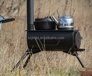 Stufa <span class=keywords><strong>a</strong></span> <span class=keywords><strong>Legna</strong></span> per Campeggio, Stufa per Tenda Glamping - Product Image 6