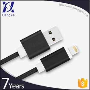 En gros Téléphone Portable Accessoires en nylon tressé 1 m 2 m USB Câble de Recharge pour <span class=keywords><strong>iPhone</strong></span> <span class=keywords><strong>6</strong></span> <span class=keywords><strong>s</strong></span> - Product Image 4