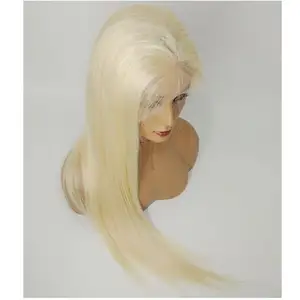 Unprocessed real mink brazilian hair blond 613 full lace wig,wholesale full lace wig blond,613 full lace wig human hair online