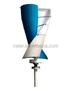 300w/400w 12/24 volt mini turbina eolica ad asse verticale con CE made in China