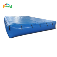 Tapis de gymnastique, cascade de sécurité, airbag gonflable, saut, parc ninja, matelas d'atterrissage