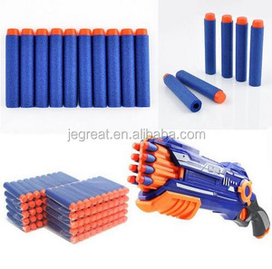 10 pièces/sac 7.2*1.3cm EVA mousse souple recharge fléchettes pour enfant jouet pistolet - Product Image 4