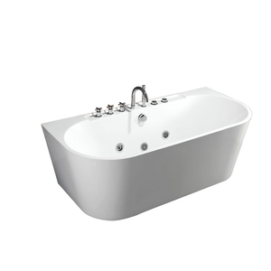 Blanco gemy bañera de masaje de acrílico diseño moderno - Product Image 1