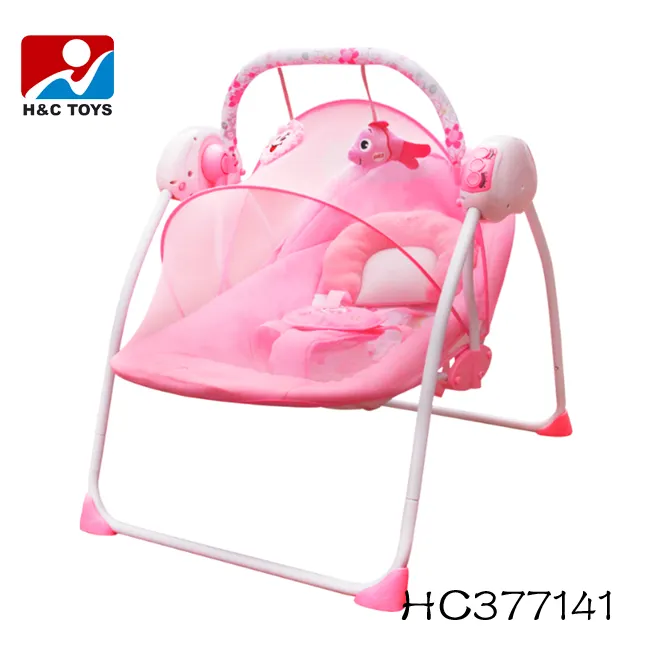새로운 디자인 음악 안전 자동 흔들 의자 아기 경비원 모기 그물 HC377141