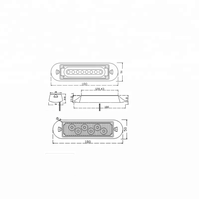LED-Warnleuchte, Visier-Blitzlicht LTDG982A