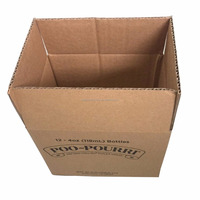 Caja de envío OEM corrugada de alta calidad con logotipo personalizado, venta al por mayor de China