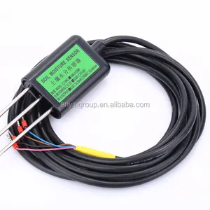 Muy sensible Venta caliente suelo medidor de humedad para Agric buen precio 4 20 ma/RS485 Salida de Sensor de humedad del suelo