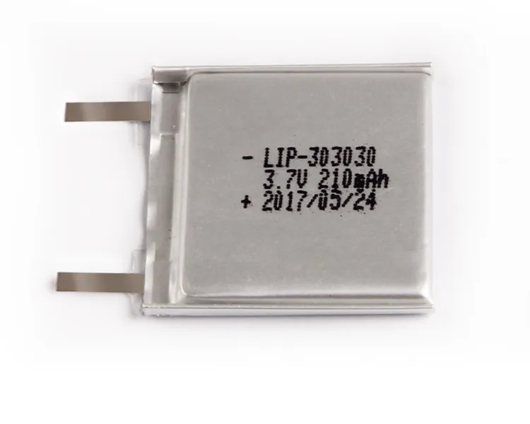 Rechargeable 3.7v 210mah lipo battery