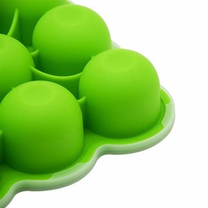 Offre Spéciale 9 tasses de stockage des aliments pour bébés congélateur moules à morsures d'oeufs en <span class=keywords><strong>silicone</strong></span> pour plateau à œufs - Product Image 5