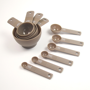 Répertoire du fabricant outils <span class=keywords><strong>de</strong></span> mesure <span class=keywords><strong>de</strong></span> <span class=keywords><strong>cuisine</strong></span> sans BPA ensemble <span class=keywords><strong>de</strong></span> tasses et cuillères à mesurer en PP 10 pièces - Product Image 2