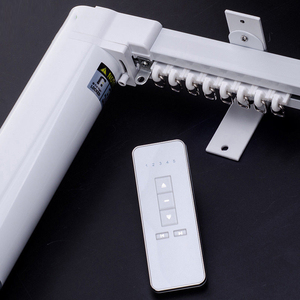 มอเตอร์ไฟฟ้าและแทร็คผ้าม่าน Wi-Fi เงียบ A-<span class=keywords><strong>OK</strong></span> พร้อม Alexa <span class=keywords><strong>Google</strong></span> Home Control - Product Image 1