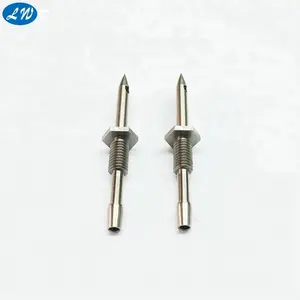 CNC turning sealing SUS cartridge needle machinery spout nozzle