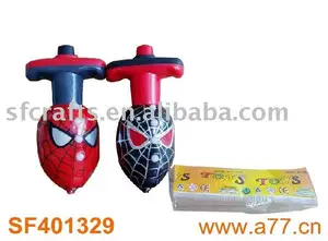 Atasan Berputar Spider Man dengan Musik dan Lampu