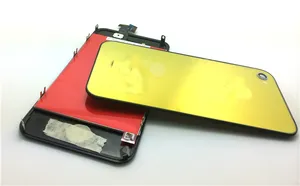 LCD de repuesto de pantalla táctil de colores digitalizador Asamblea Panel de cristal para el iPhone 4G
