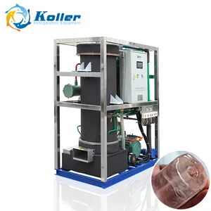 Koller New Technology 3t/day Professional Bullet Ice Tube Ice Maker Tube macchina per la produzione di ghiaccio commerciale dal produttore Koller