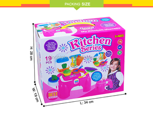 Al por mayor 19 unids plástico cocina niños cocina juguetes para la venta superior - Product Image 2