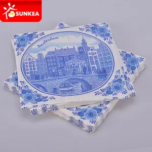 Beautiful design napkins, decorative paper napkins supplier