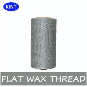 Chất Lượng Hàng Đầu 200M/Cuộn 1Mm 100% <span class=keywords><strong>Polyester</strong></span> 210D Bện Phẳng <span class=keywords><strong>S</strong></span>áp Chủ Đề Cho Da Sofa Giày May Vòng Đeo Tay Thủ Công Mỹ Nghệ - Product Image 4